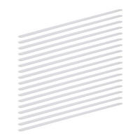 17XANTI-RUTSCH-STREIFEN - Transparent, Kunststoff (153/62cm) - Relaxdays