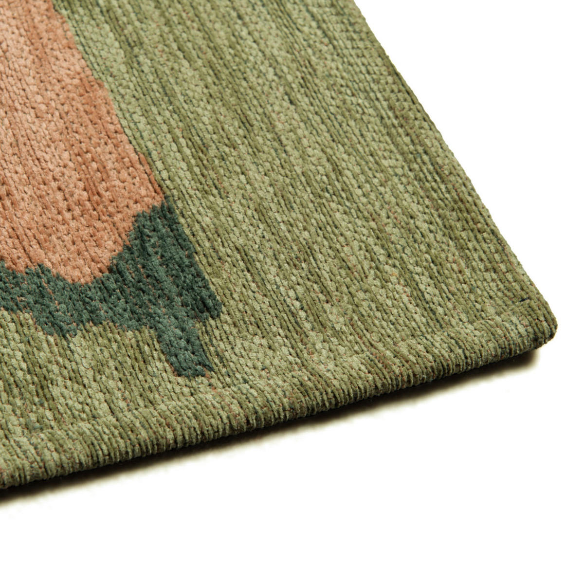 TEPPICH Leo Spinach 80/150 cm - Grün, Textil (80/150cm) - Lola&Moi