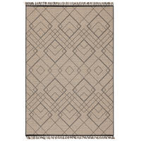 JUTE NATUR ETHNO STYLE TEPPICH ORIGIN RAUTEN - Beige, Textil (120/170cm) - Pergamon
