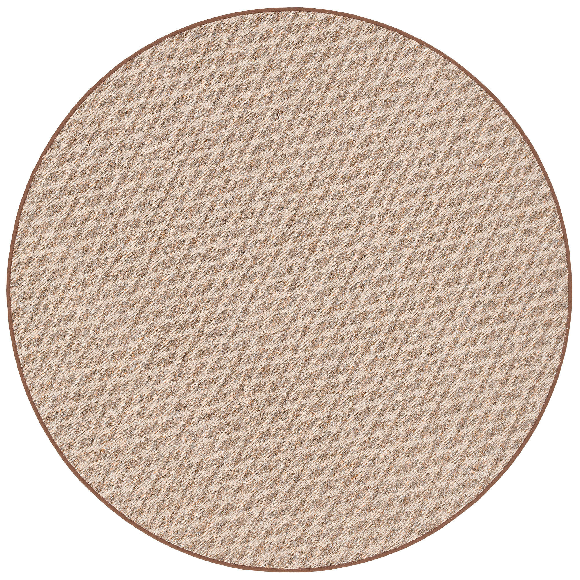 Snapstyle Schlingen Cognac 160x160 cm