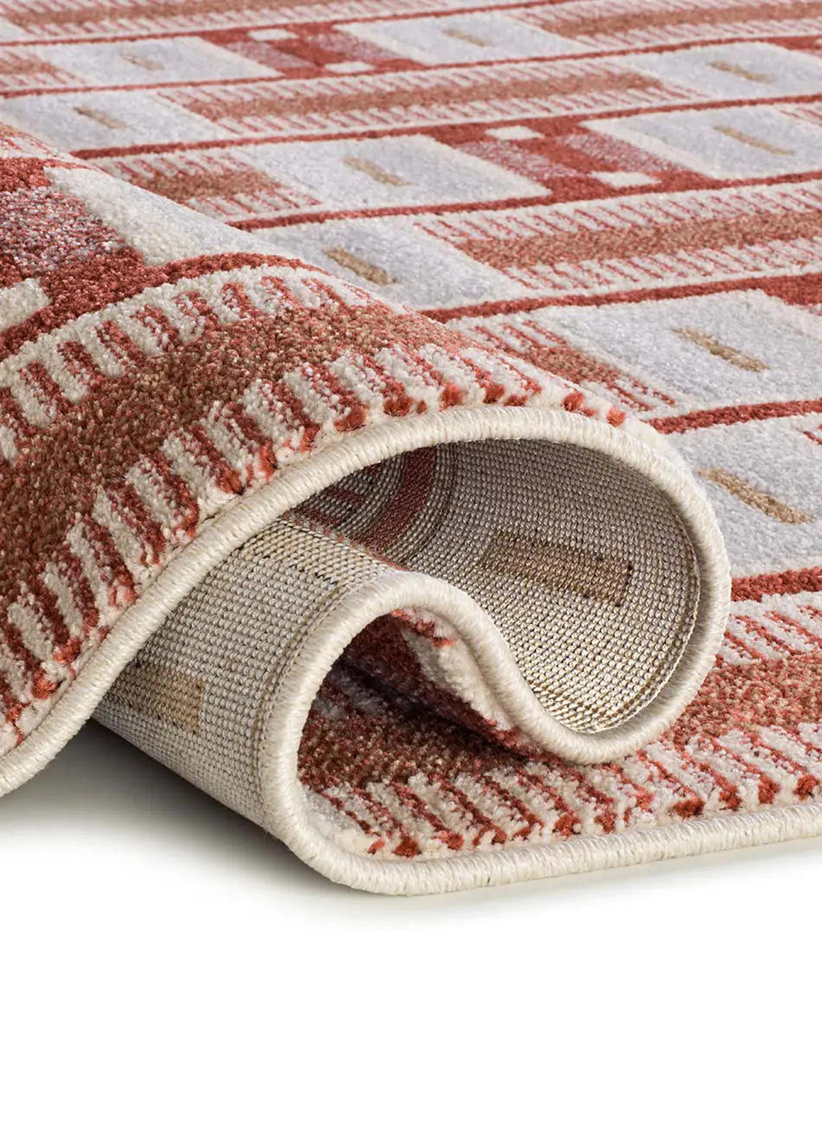 KURZFLORTEPPICH Kupfer Astra 160/230 cm - Kupferfarben, Naturmaterialien/Textil (160/230cm) - Atticgo