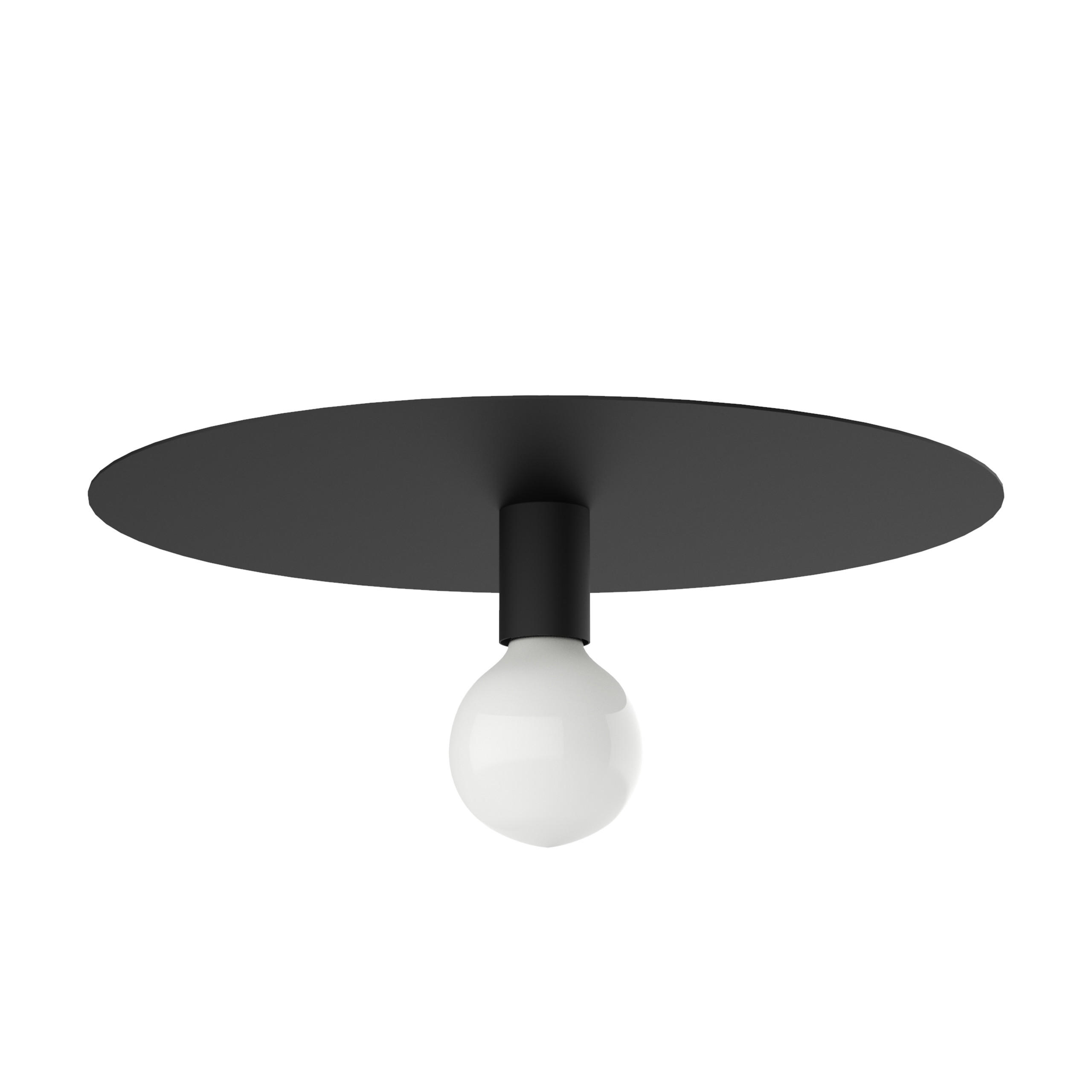 DECKENLEUCHTE - Schwarz, Metall (40/40/10cm) - Lumicom
