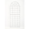 RANKGITTER Metall Antik Weiß - Schwarz/Weiß, Metall (70/180/1cm) - CLP
