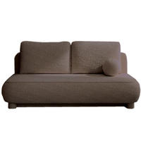 SOFA Braun BELLY - Braun, Holzwerkstoff (209/96/96cm) - Compleo24
