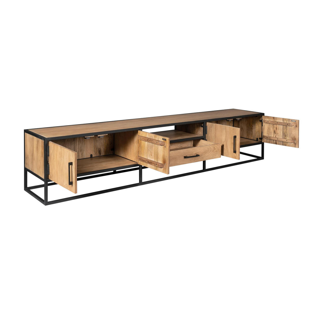 TV-MÖBEL Dakota Braun 45/240/50 cm - Braun, Holz (240/50/45cm) - Starfurn