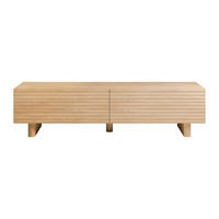 TV-BOARD - 180 cm x 36.8 cm - Holz, Platte - Naturfarben Hell - LUDIMA - Naturfarben, Holz (180/46.1/36.8cm) - Vente-Unique