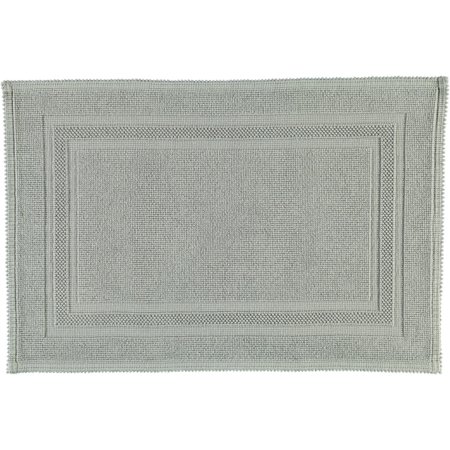 BADEMATTEN GALA KIESEL - 85 - Grau, Textil (60/90cm) - Rhomtuft