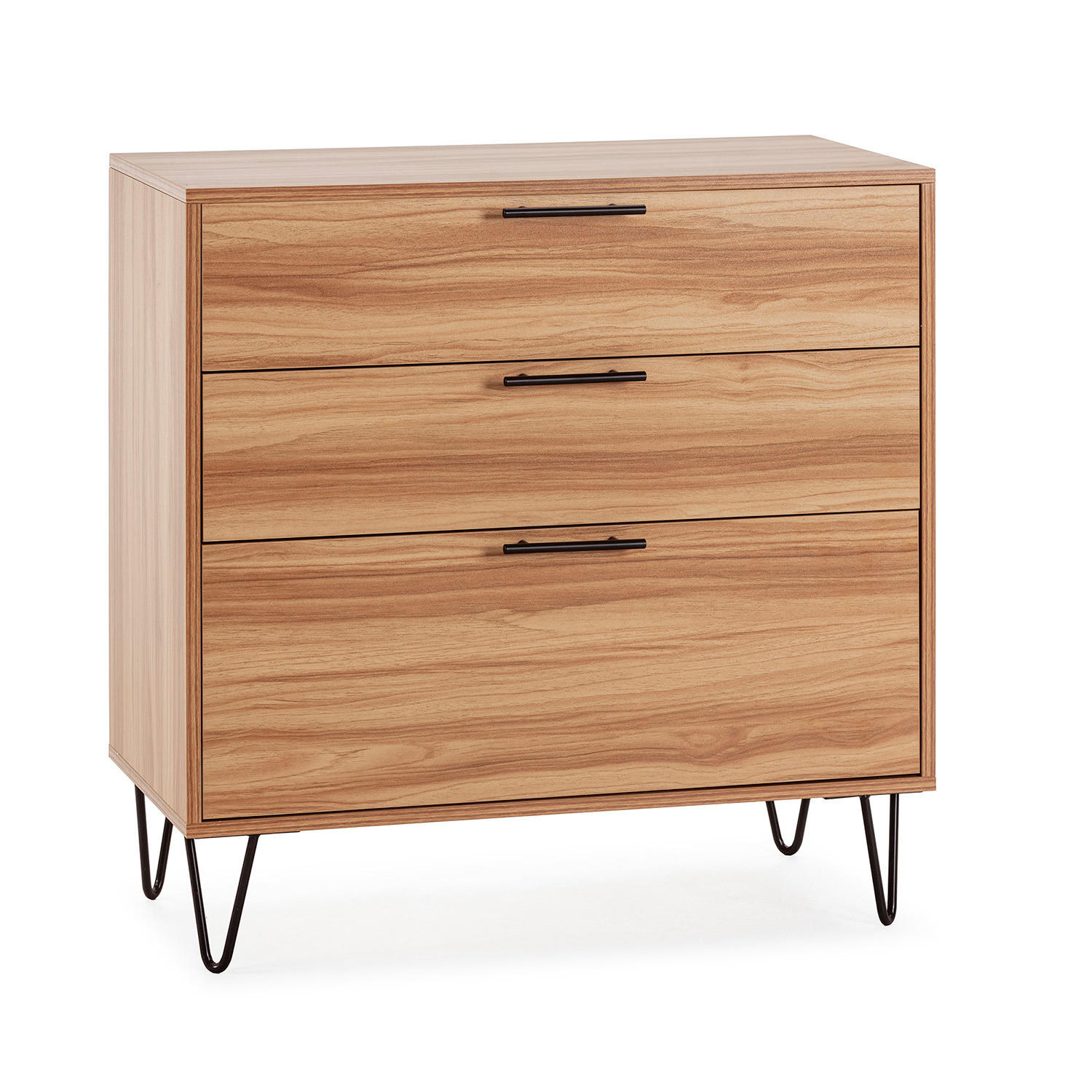 KOMMODE 80/80/40 Lluvia Eiche - Honigeiche, Holzwerkstoff (80/80/40cm)