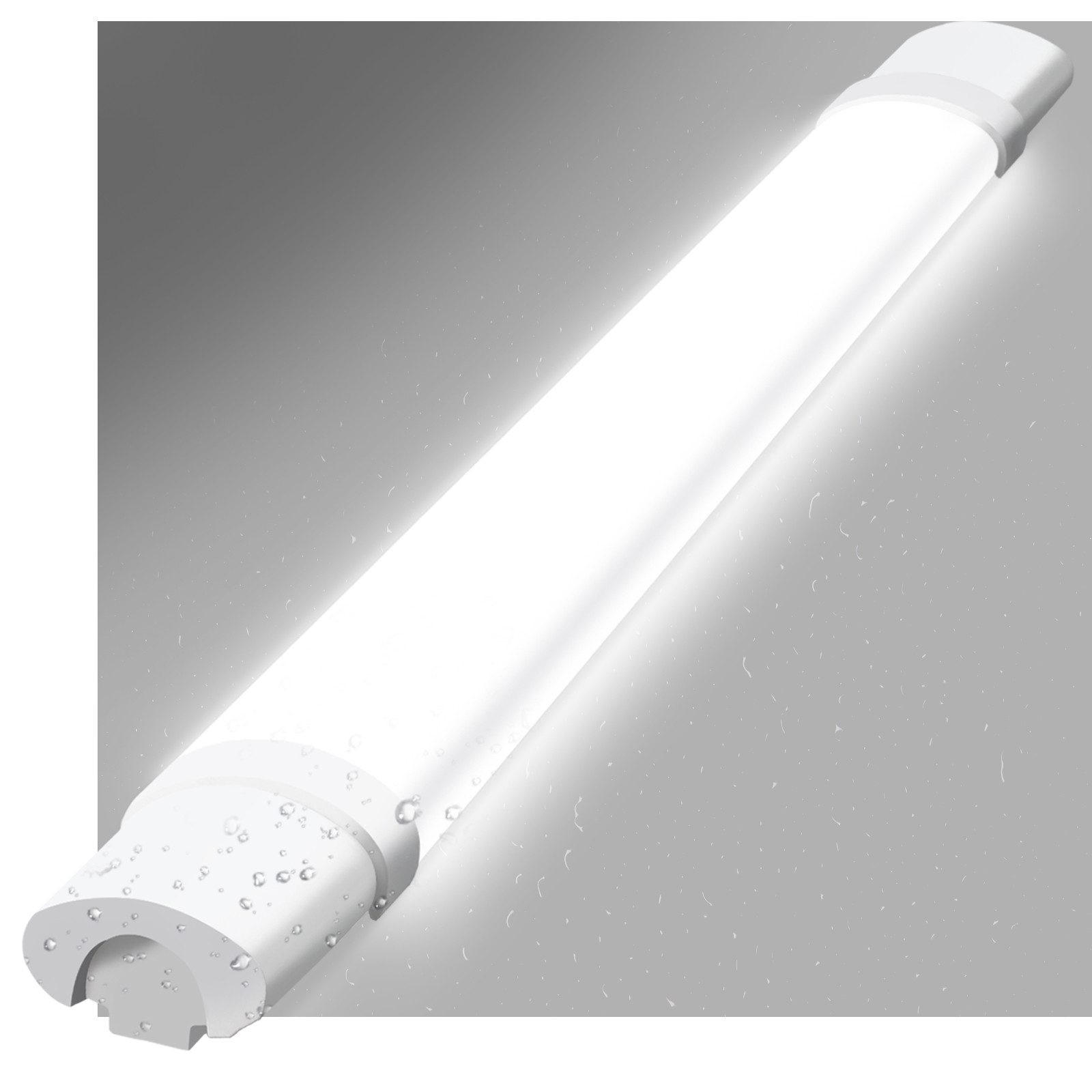 LED-DECKENLEUCHTE Macbeth 5.8/90/3.5cm - Weiß, Kunststoff (90/5.8/3.5cm) - Nettlife