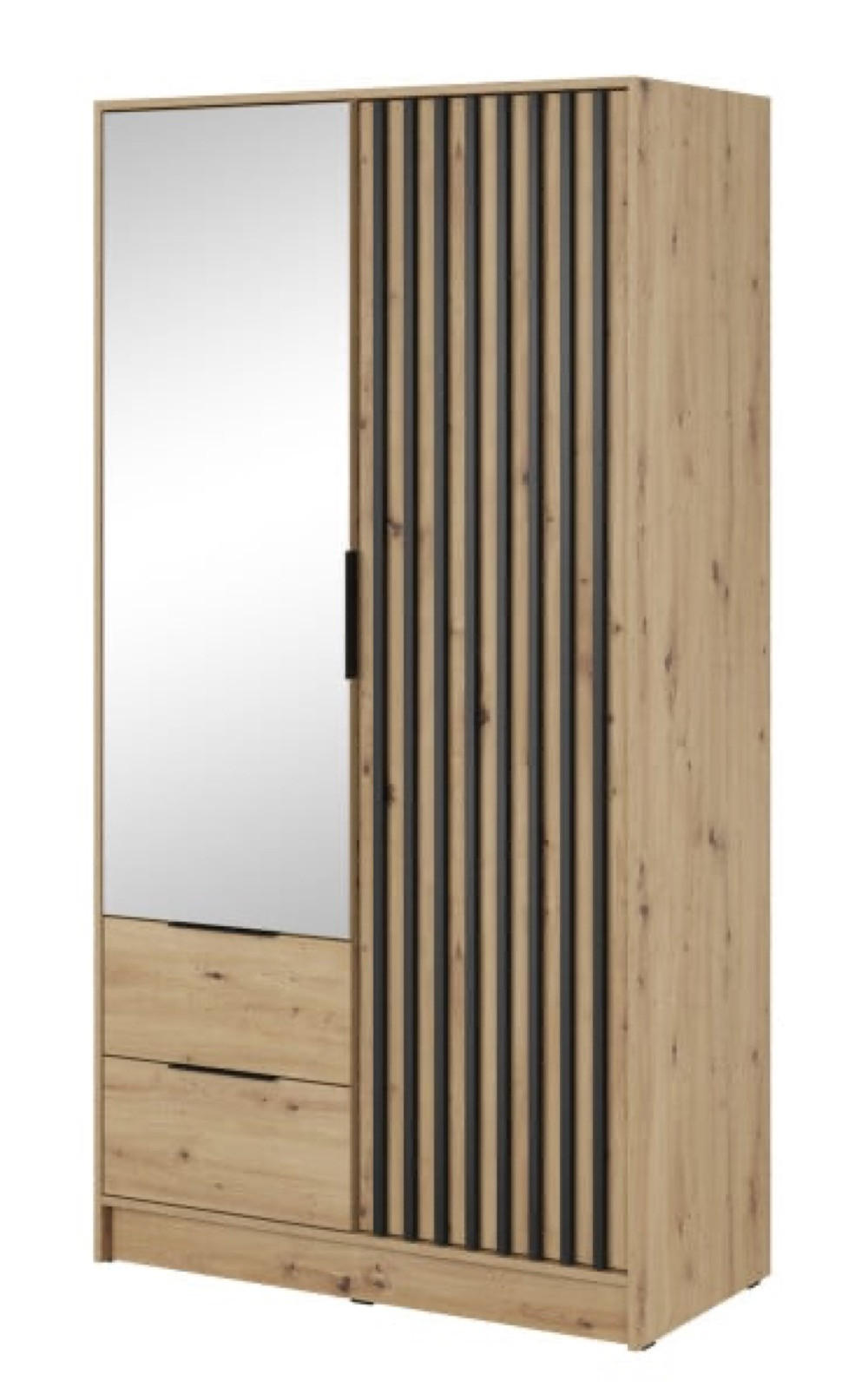 Sepro Meble Schrank Eiche Artisan 105x200x51 cm
