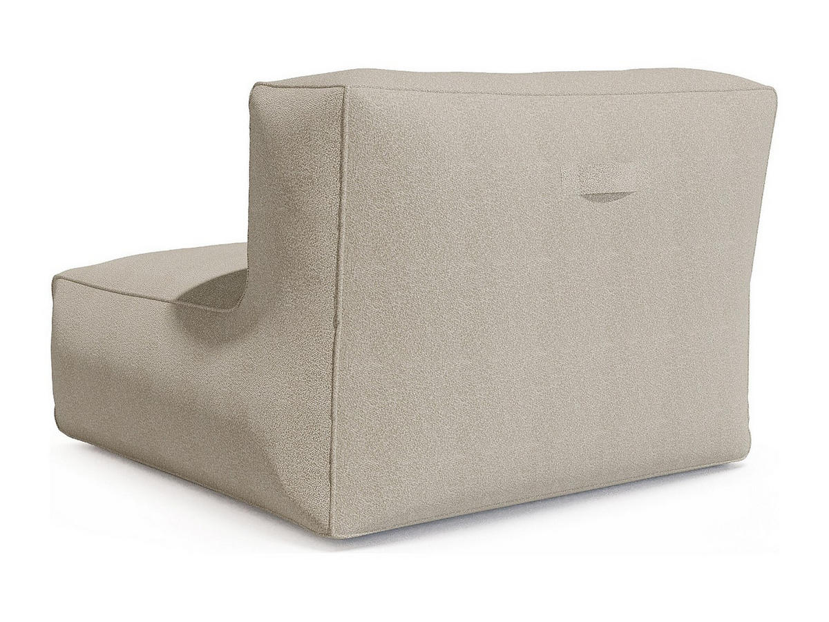 GARTENSESSEL - 1 -Sitzer - Olefin - beige - NOUMARA - Beige, Textil (95/80/95cm) - Vente-Unique