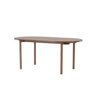 ESSTISCH ANDY Braun 75x180x75 cm - Braun, Holzwerkstoff (180/75/75cm) - FURNLUX
