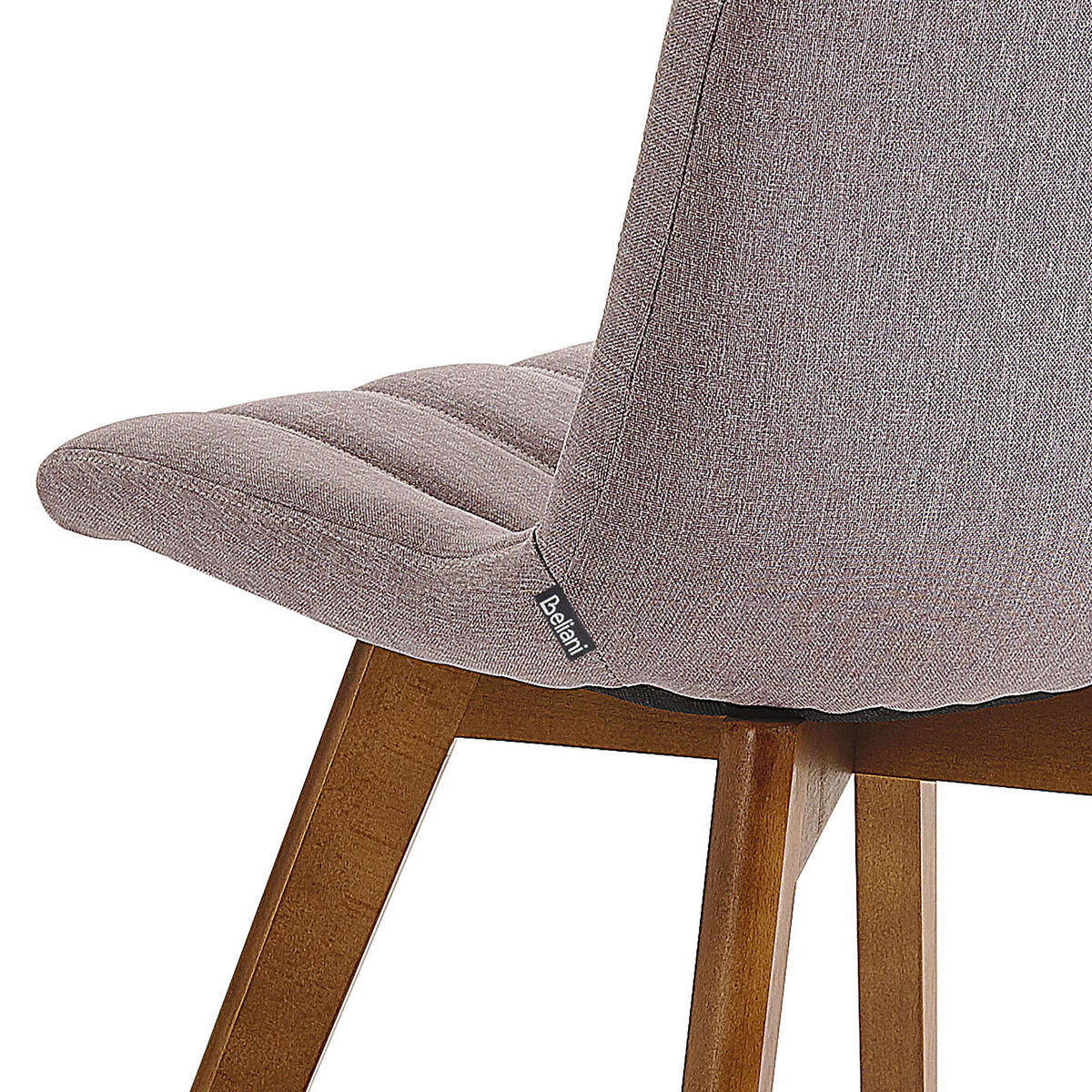 JÍDELNÍ ŽIDLE sada 2 ks čalounění Šedá Calgary - šedá, dřevo/textil (45/84/53cm) - Beliani