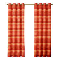 ÖSENVORHANG Morocco blickdicht 2er-Set, 167/228 cm - Terracotta, Textil (167/228cm) - Homescapes