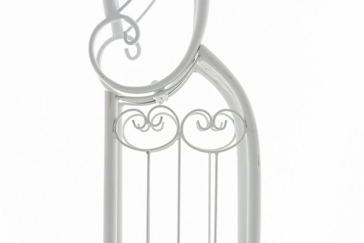 ROSENBOGEN Alesy weiß - Weiß, Metall (163/239.5/34cm) - TPFGarden