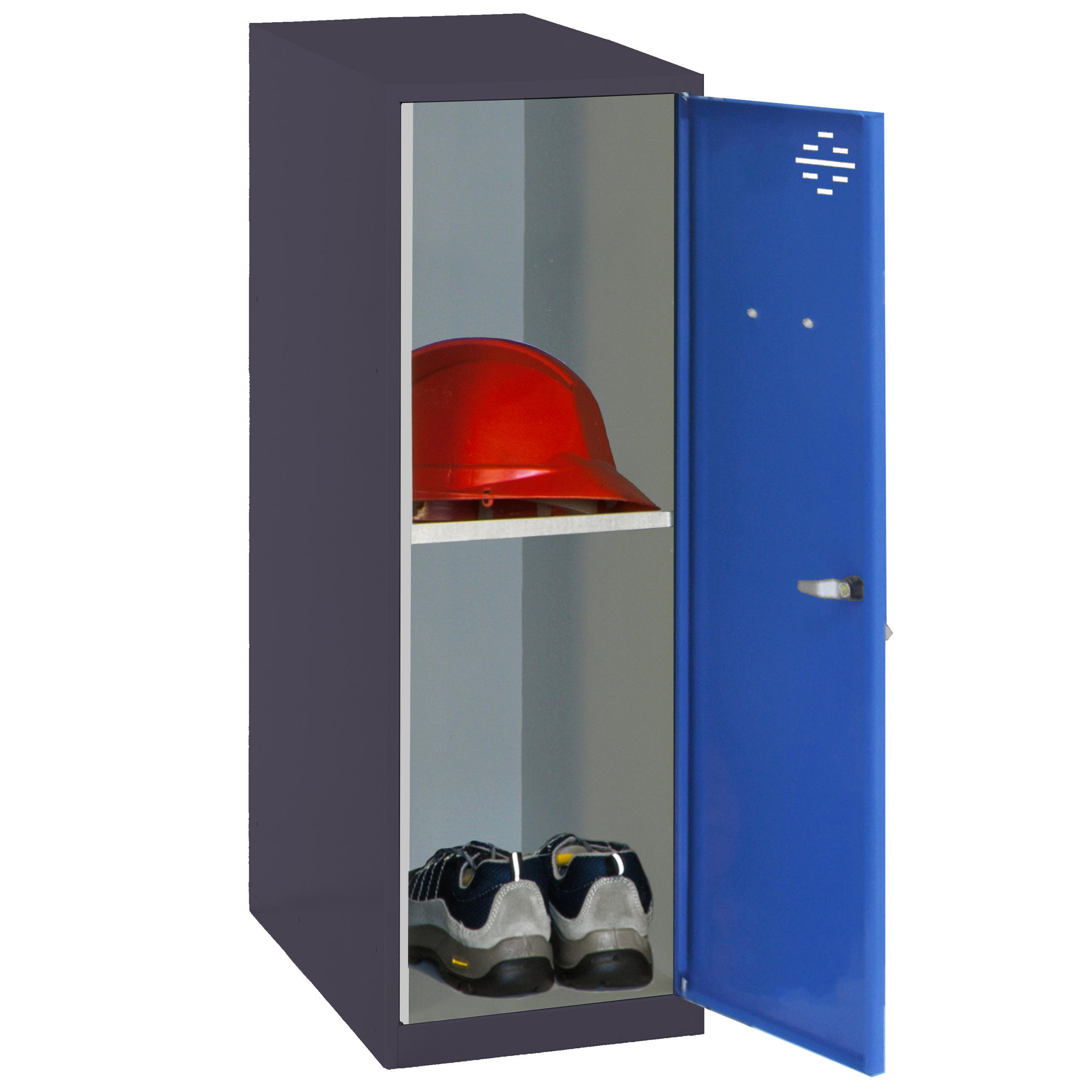 Proregal Schliessfachschrank Blau 40x91.5x50 cm