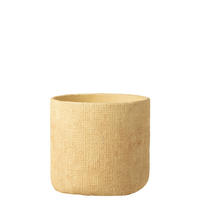 BLUMENTOPF SUNNY - Zement - Beige - L - Ø 26 cm - Beige, Stein (26/23.5cm) - J-Line
