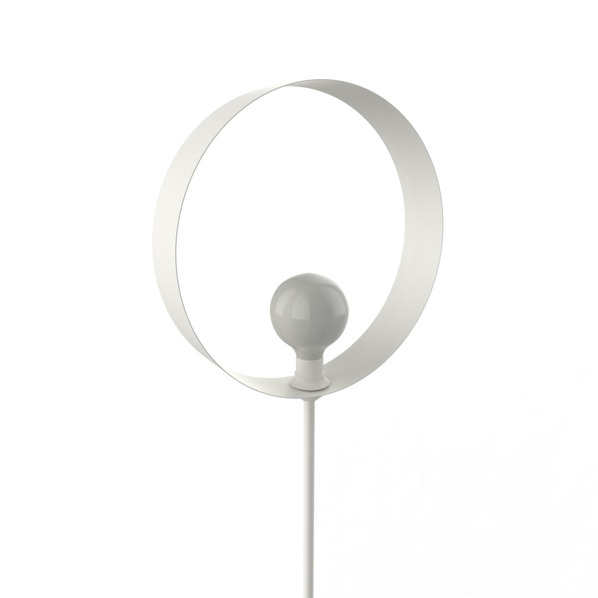STEHLEUCHTE - Weiß, Metall (40/40/165cm) - Lumicom