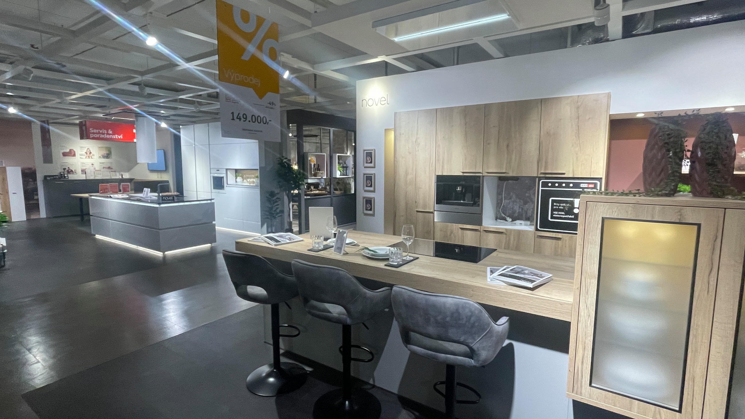 Vestavěná kuchyň - Novel