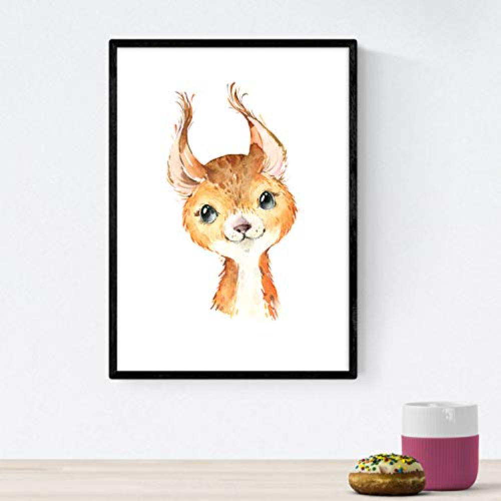 Nacnic Poster Schwarz 29.7x3 cm