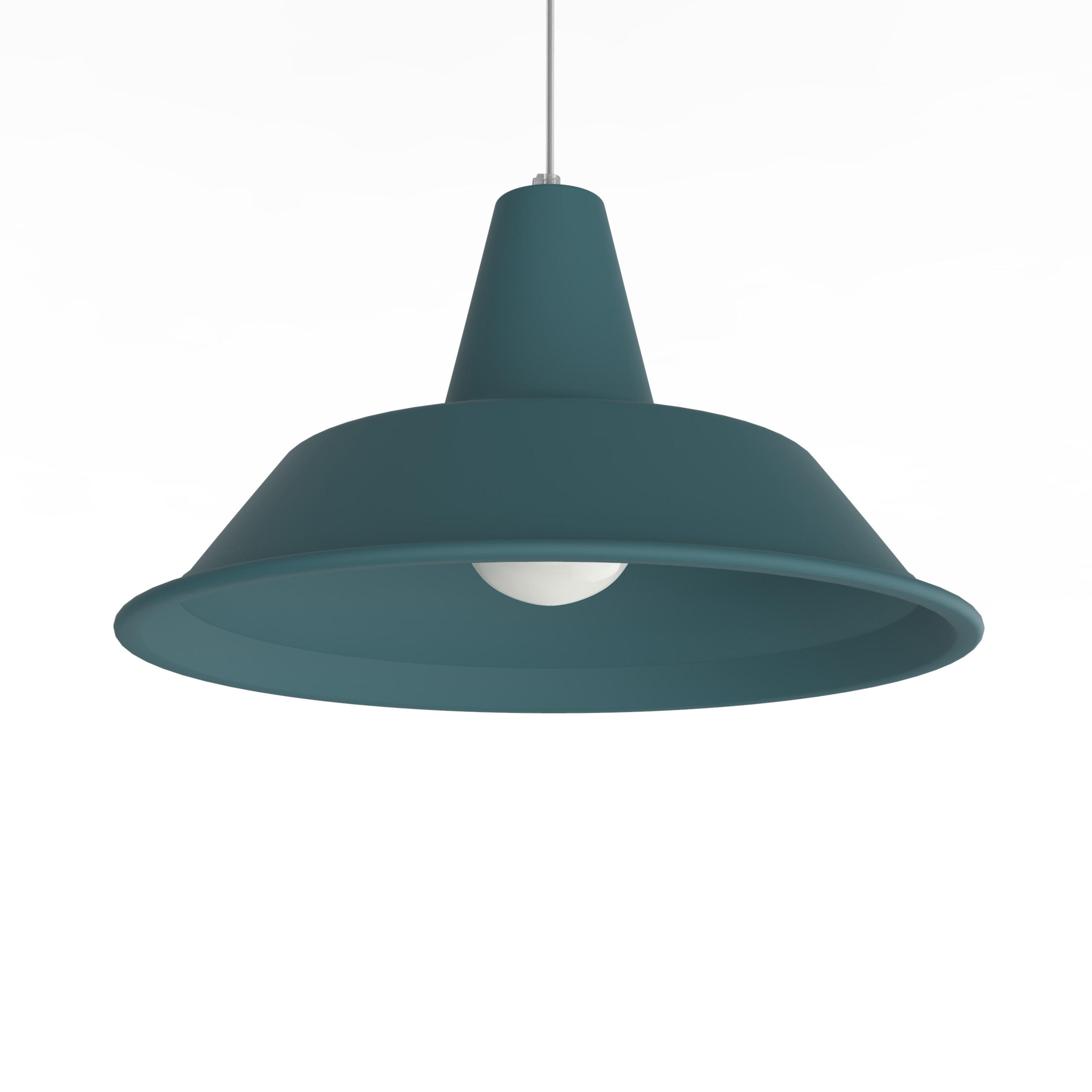 HÄNGELEUCHTE - Blau, Metall (45/45/25cm) - Lumicom