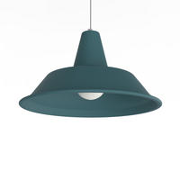 HÄNGELEUCHTE - Blau, Metall (45/45/25cm) - Lumicom