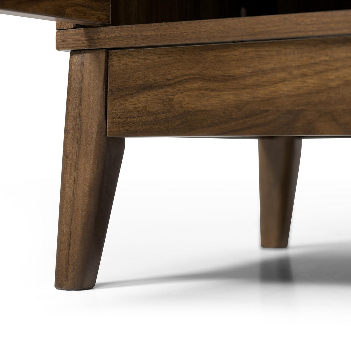 SIDEBOARD in Braun mit Marmor-Optik und Schubladen für Wohnzimmer, B120/T40/H77 cm - Braun, Holz/Holzwerkstoff (120/77/40cm) - STILVORA