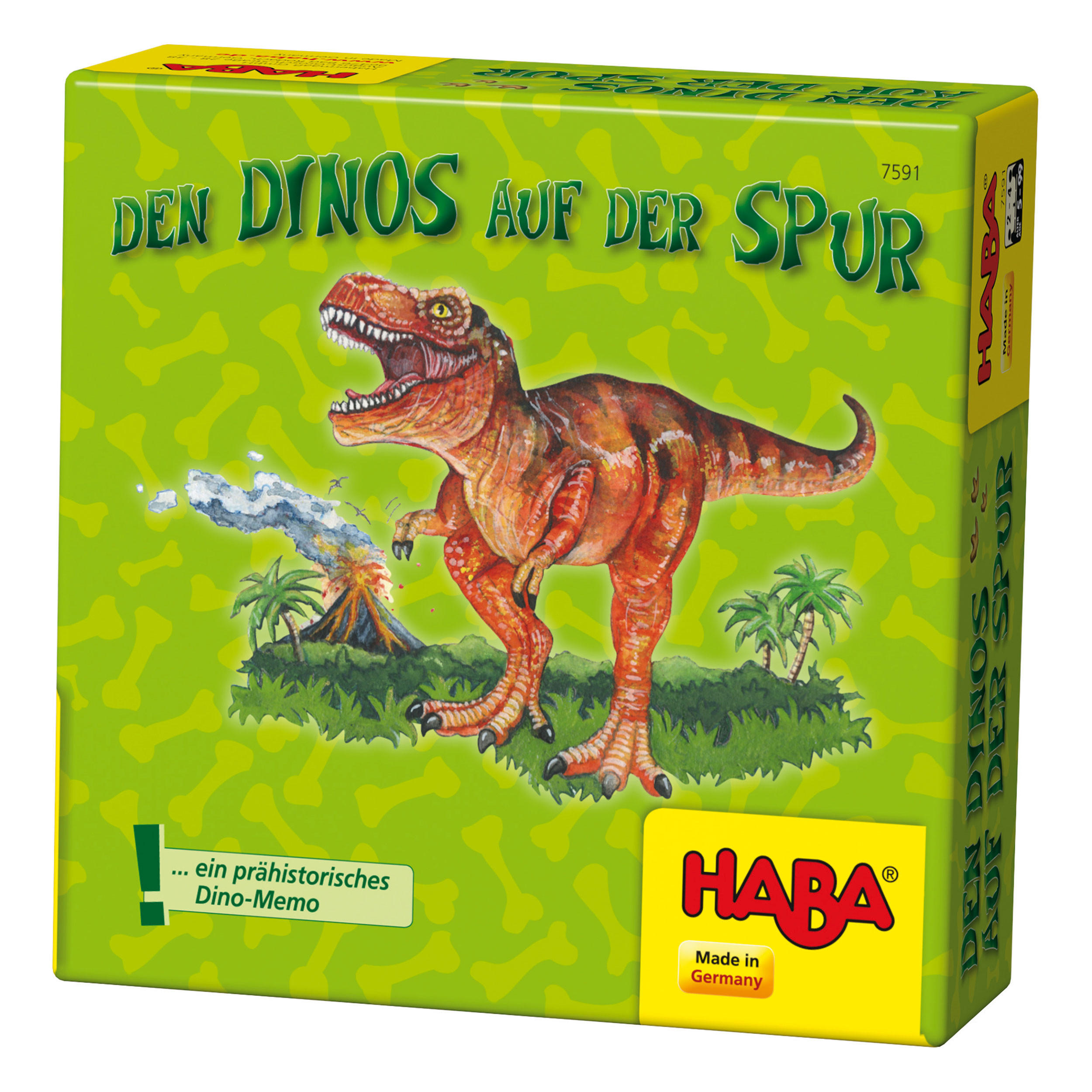 KINDERSPIEL Den Dinos auf der Spur - Multicolor, Naturmaterialien (11/11cm)