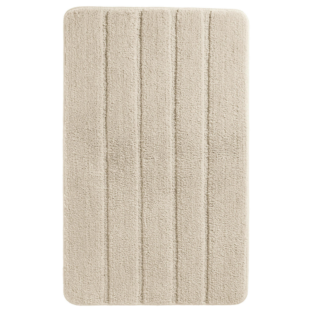 BADTEPPICH Milano - 60 x 100 cm - Sand - Sandfarben, Textil (60/100cm) - SCHIESSER