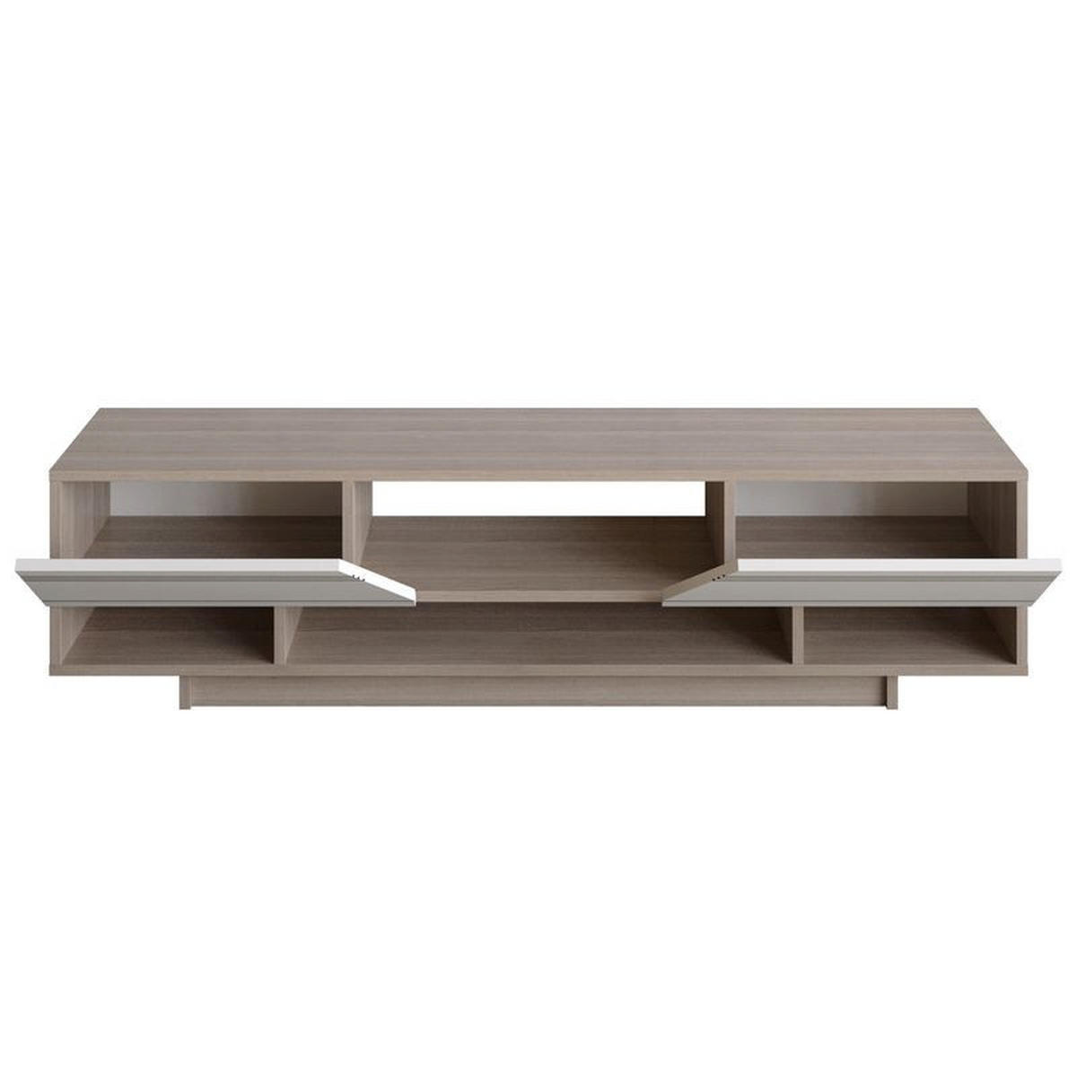 TV-ELEMENT Aspatria Weiss Cordoba - Weiß, Holzwerkstoff (160/40.5/37.1cm) - Decorotika