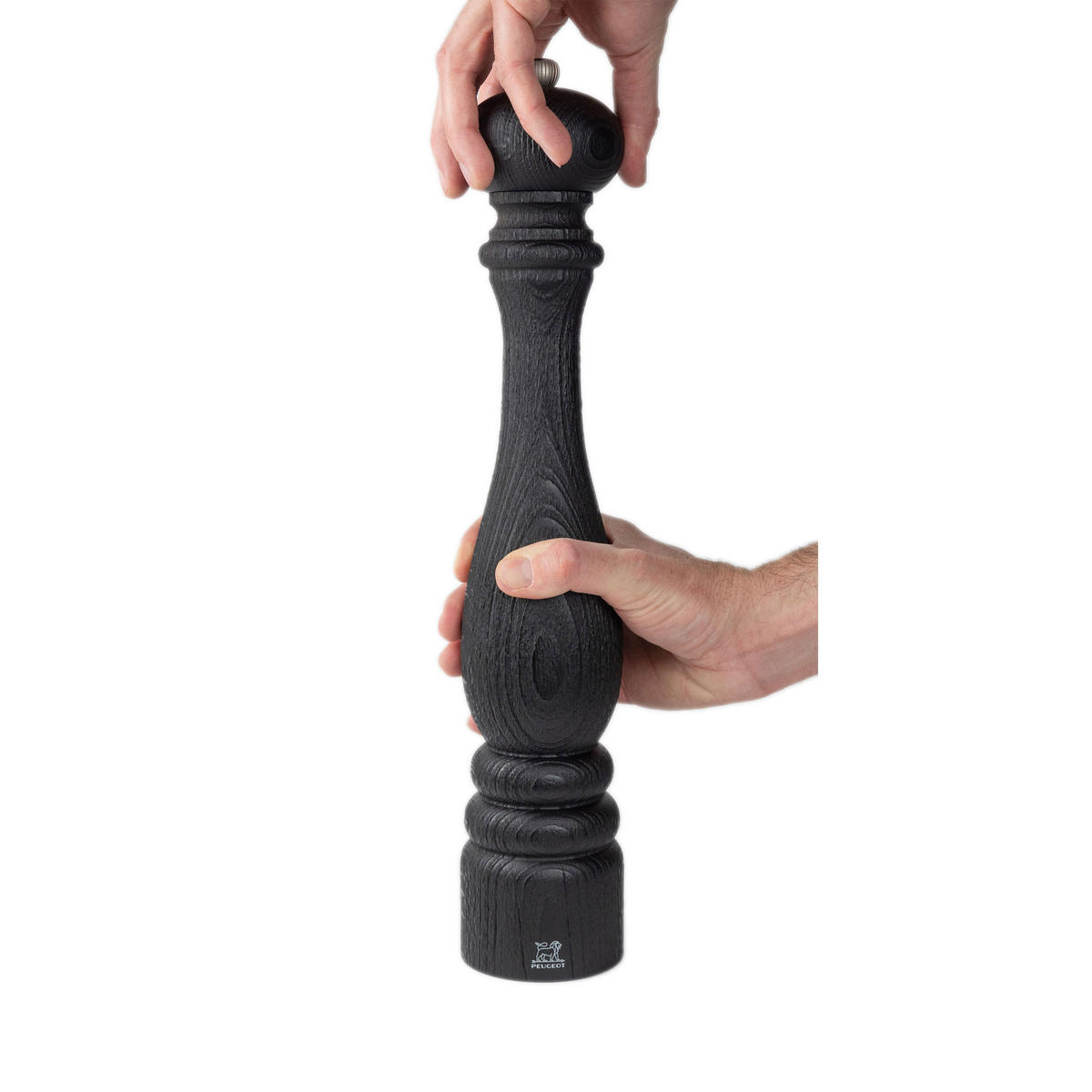 PFEFFERMÜHLE Paris Nature Black 40cm Buchenholz Stahlmahlwerk - Schwarz, Holz (7.8/40/7.8cm) - PEUGEOT