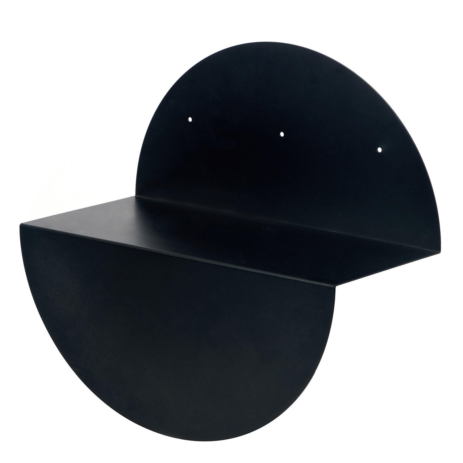 WANDBOARD - Eisen - Schwarz, Metall (40/40/20cm) - home24