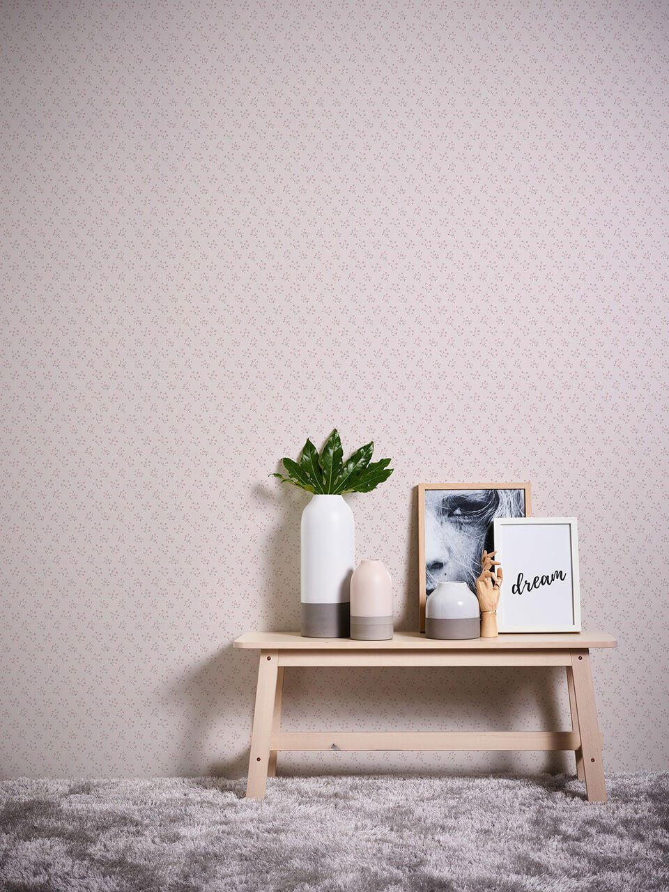 VLIESTAPETE Beige 53/1005 cm - Beige, Kunststoff/Textil (53/1cm) - KUNSTLOFT