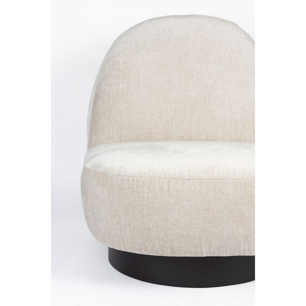 SESSEL Eden Sand/ Beige - Beige/Creme, Textil (78/85/96cm) - Zuiver
