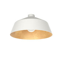 DECKENLEUCHTE - Goldfarben, Metall (50/50/30cm) - Lumicom