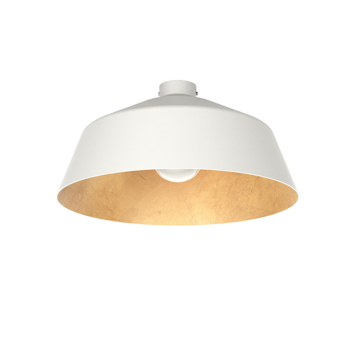 DECKENLEUCHTE - Goldfarben, Metall (50/50/30cm) - Lumicom