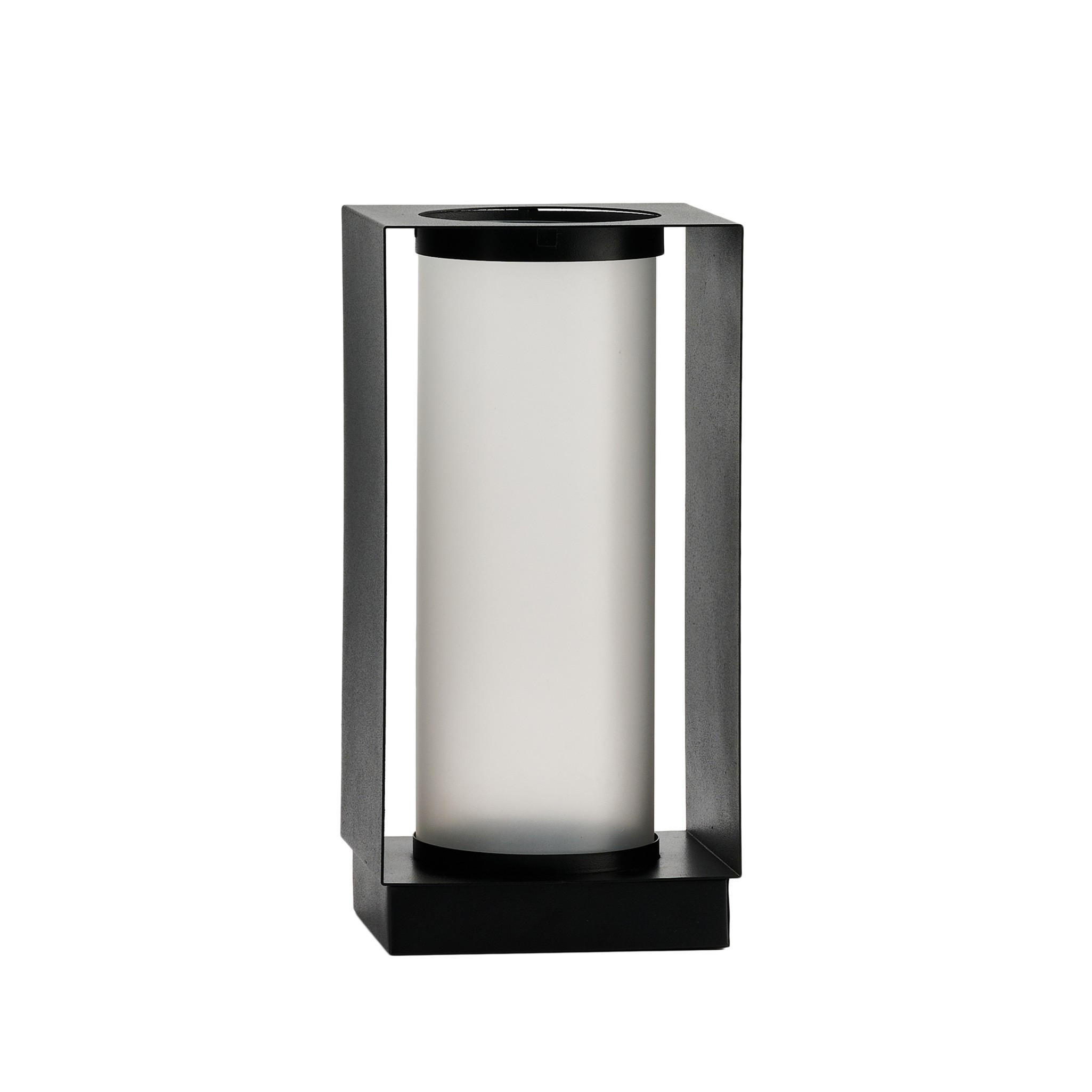 KERZENSTÄNDER Abis - Schwarz, Metall (12.5/30/14.5cm) - home&you