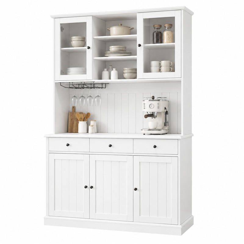 Meubliv Buffetschrank Weiß 40x191x120 cm