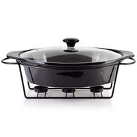 AUFLAUFFORM Modern Kitchen Schwarz 38/26/7.9 cm Keramik - Schwarz, Keramik (26/7.9/38cm) - Mondex