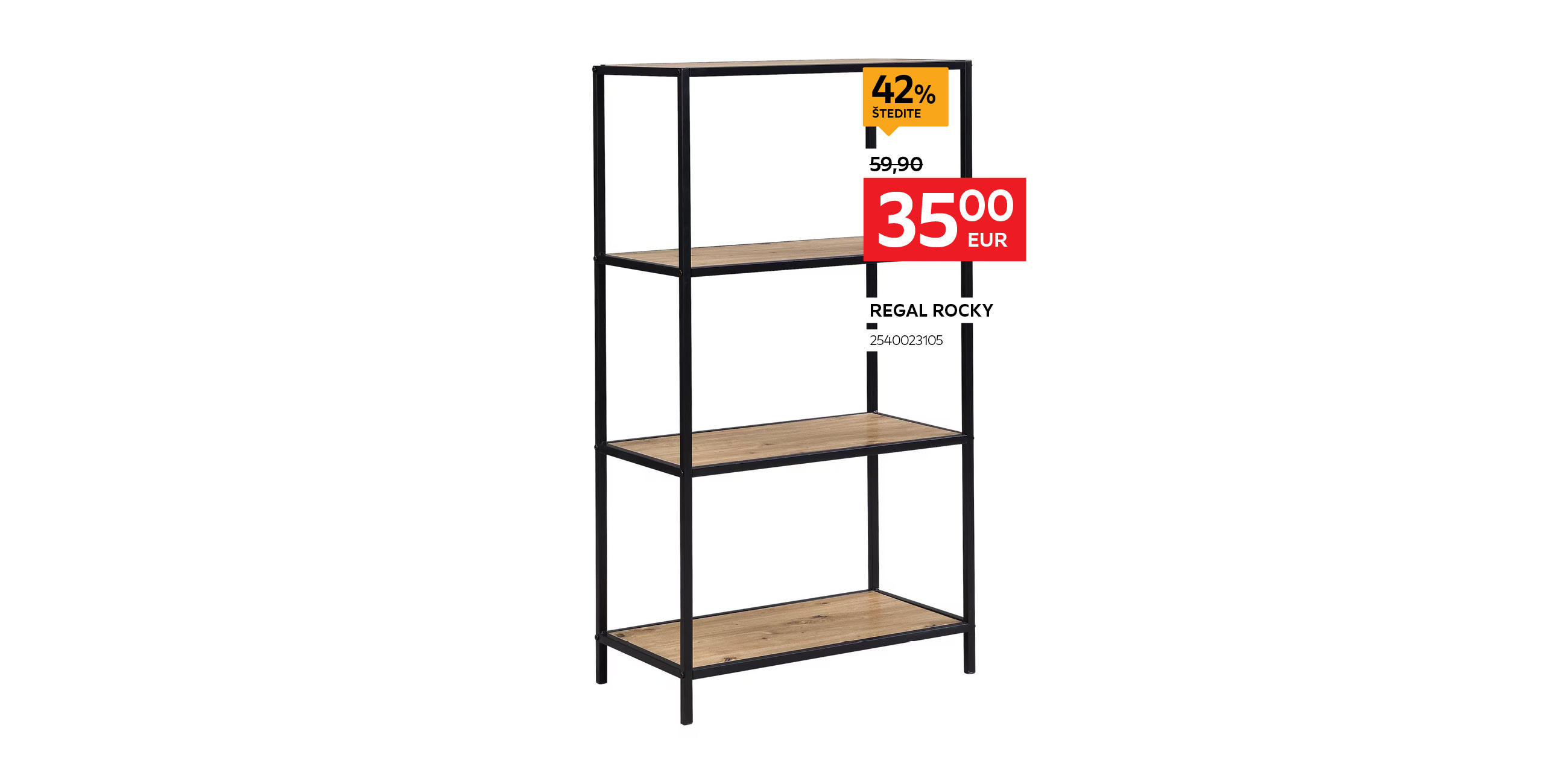 regal Rocky 2540023105 umjesto 59,90€ nova cijena 35,00€ štedite 42%