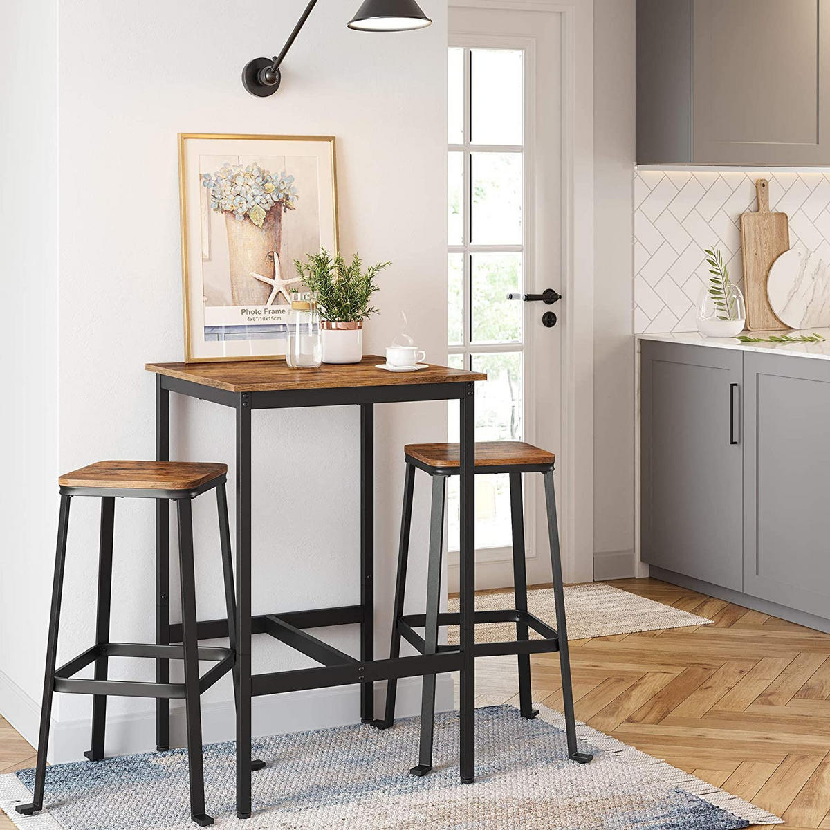BARTISCH - Braun, Holzwerkstoff (60/90/60cm) - Hansiro