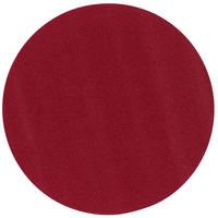 LUXUS DESIGNER KUNSTRASEN MIAMI RUND - Rot, Textil (133/133cm) - Snapstyle