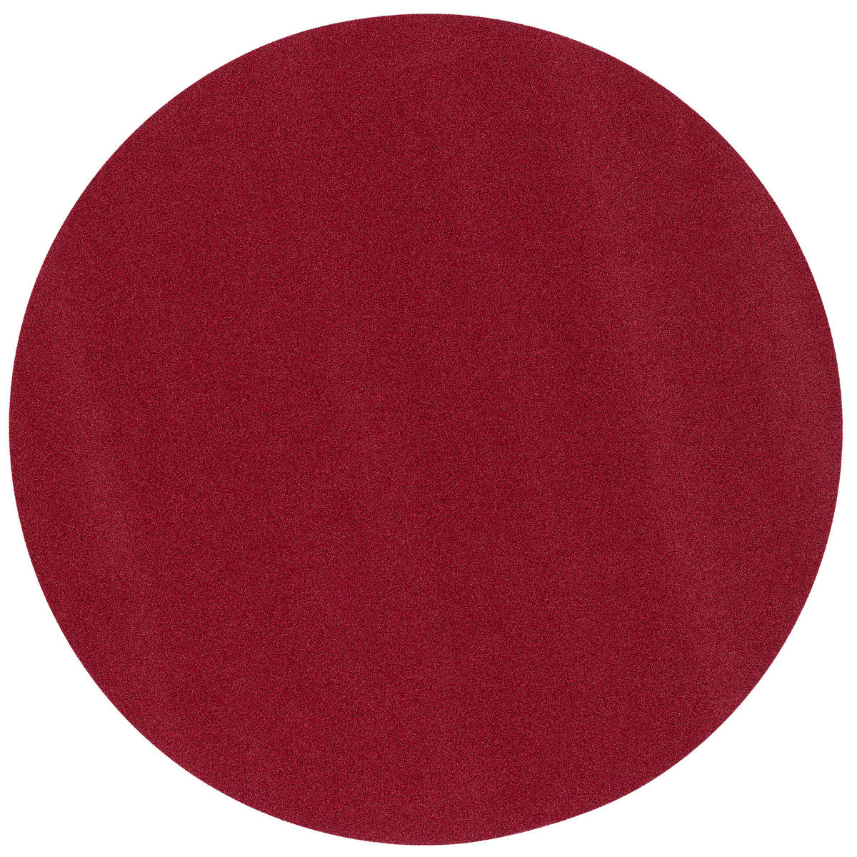 LUXUS DESIGNER KUNSTRASEN MIAMI RUND - Rot, Textil (133/133cm) - Snapstyle