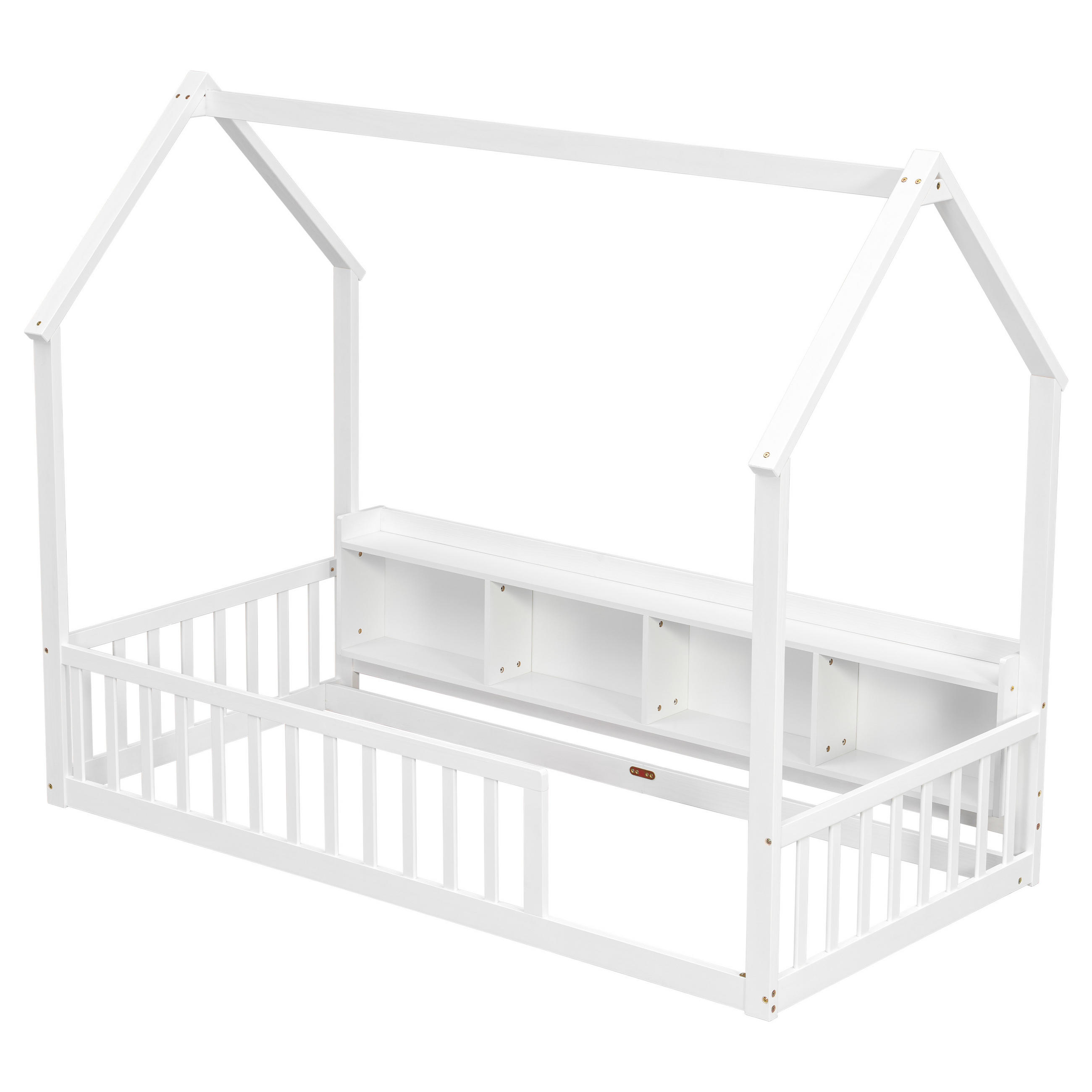 ComfortXL Hausbett Weiß 90x200 cm