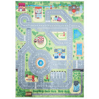 TEPPICH EMMA Grau 80/150 cm - Grau, Kunststoff (80/150cm) - Tapiso