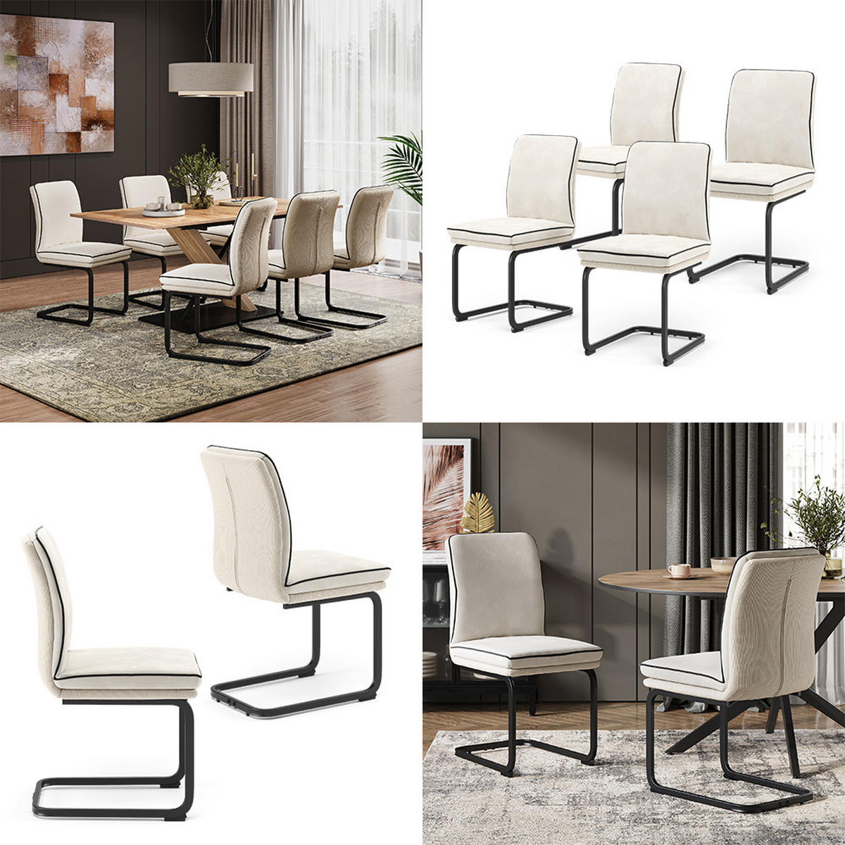 KONZOLOVÁ ŽIDLE Eleganza Béžová - béžová, textil (49/95.5/63.5cm) - Vicco