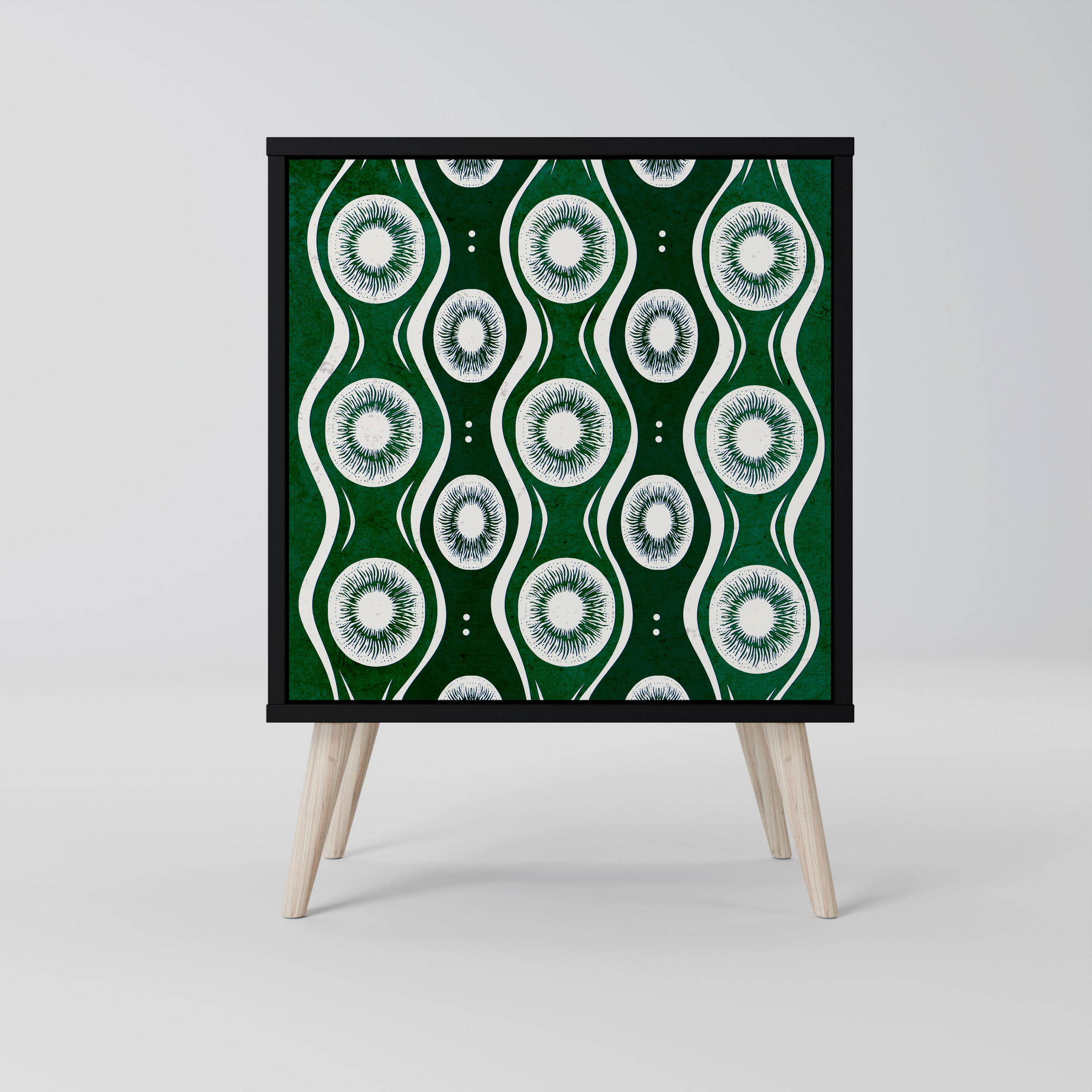 SpaceRebels Sideboard Schwarz 57.5x77.5x42 cm