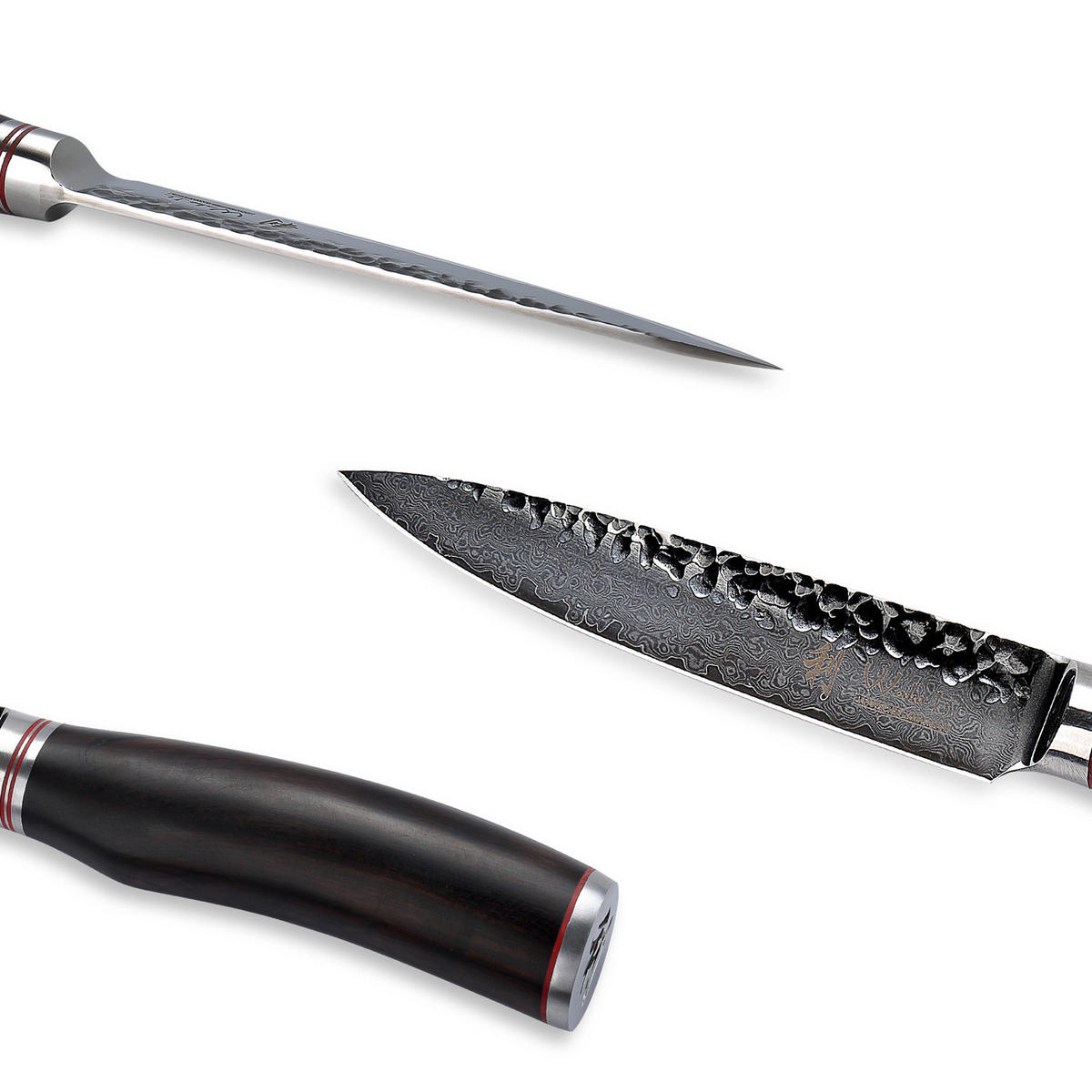 ALLZWECKMESSER 12 cm - Schwarz, Holz/Metall (24cm) - Wakoli