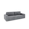 SCHLAFSOFA Natalia - Grau, Holzwerkstoff/Textil (252/85/105cm) - Fun Möbel