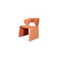 SESSEL NUA Orange 66x65x78 cm - Orange, Textil (66/78/65cm) - FURNLUX